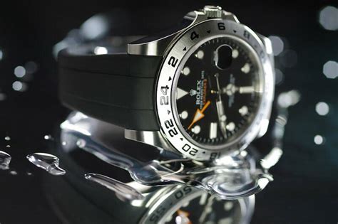 cinturino rubber b per rolex|rubber b rolex explorer ii.